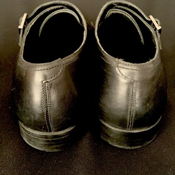 ZARA MAN Double Monk Strap Leather Cap Toe Dress Shoes - Picture 5 of 8